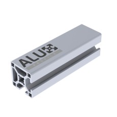 Aluminium constructieprofiel 3030 - 2 T-sleuven 90°