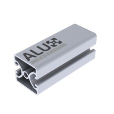 Aluminium constructieprofiel 4040 - 2 T-sleuven 180°