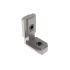 Binnenhoek 3D productrender connector met stelschroeven